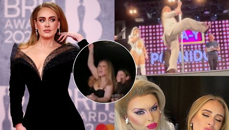 Adele linksmybės naktiniame klube