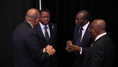 Vakarų Afrikos šalių lyderiai Akros susitarimo viršūnių susitikime