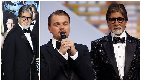 Amitabhas Bachchanas ir Leonardo DiCaprio