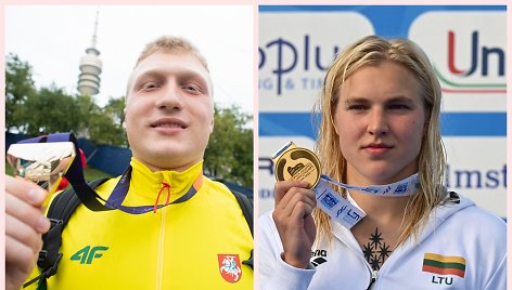 Mykolas Alekna ir Rūta Meilutytė už pergales apčiuopiamo atlygio sulauks iš mūsų valstybės, bet ne Europos pirmenybių rengėjų,