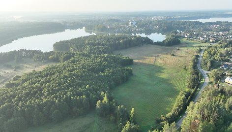 Ančios šiaurinė apyežerė po gamtotvarkos darbų 2024 m. 