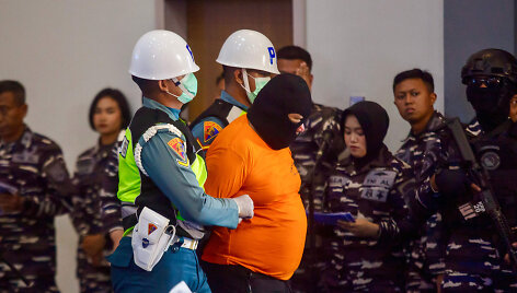 Indonezijos policija Batame / ANDARU AK / AFP