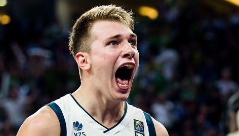 Luka Dončičius 2017 metais su Slovėnijos rinktine tapo Europos čempionu.