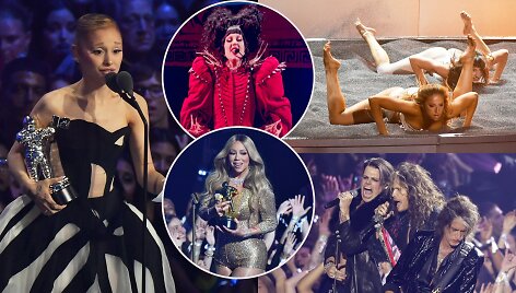 2025-ųjų MTV Vaizdo klipų apdovanojimų akimirkos
