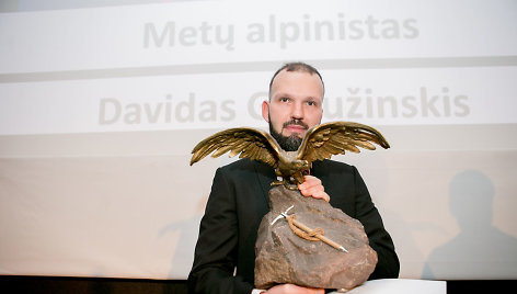 Geriausias 2018-ųjų metų alpinistas Davidas Gegužinskis