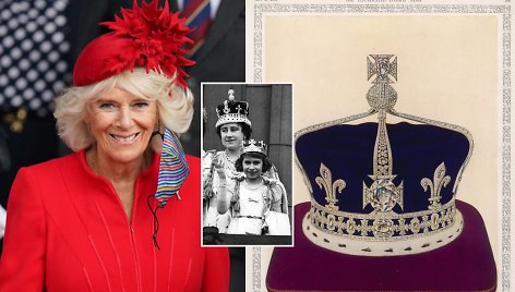 Kornvalio hercogienė Camilla, Elizabeth II motinos karūna