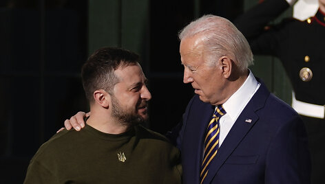 Volodymyras Zelenskis atvyko į JAV