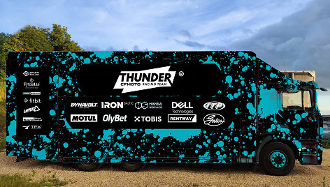 „CFMOTO Thunder Racing Team“ sunkvežimis