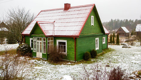 Džiuljetos Žiugždienės namas Gaižiūnuose (Utenos r.)