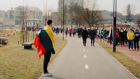 Vasario 16-ąją sutikite kitaip: GYM+ kviečia į jau tradiciją tapusį 15 kilometrų žygį po sostinę