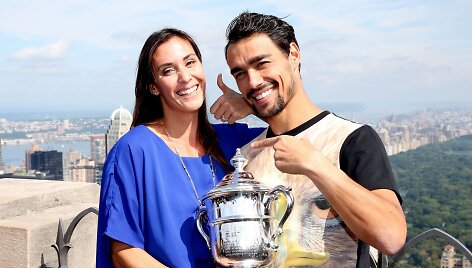 Flavia Pennetta ir Fabio Fogninis