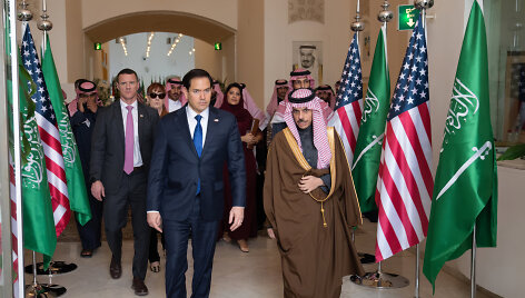 Marco Rubio Saudo Arabijoje
