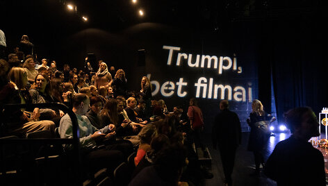 Vilniaus trumpųjų filmų festivalio apdovanojimų ceremonija