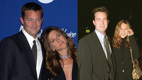 Jennifer Aniston ir Matthew Perry