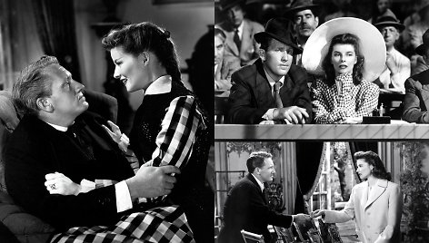 Katharine Hepburn ir Spenceris Tracy