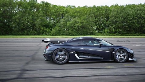 Pamatykite: &bdquo;Koenigsegg One: 1&ldquo; pasiekė rekordą