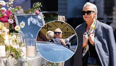 Atsisveikinimas su Agnės Grigaliūnienės mama Stasele