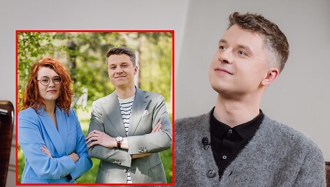 &bdquo;Labas rytas, Lietuva&ldquo; vedėjai Kristupas Nara&scaron;kevičius ir Audra Avižiūtė