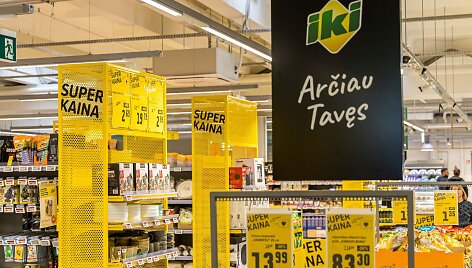 IKI - arčiau tavęs ir su įvairiomis naudingomis akcijomis pirkėjams