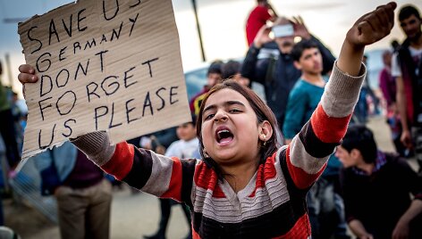 Idomeni(Graikija) pabėgėlių stovykla