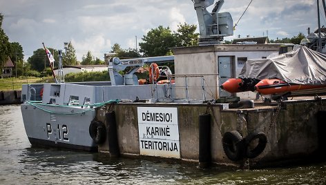 „Dzūkas“ prisišvartavęs krantinėje