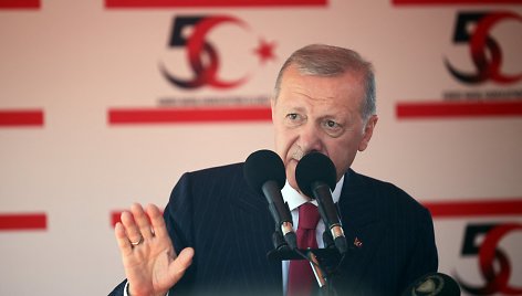 Turkijos prezidentas Recepas Tayyipas Erdoganas