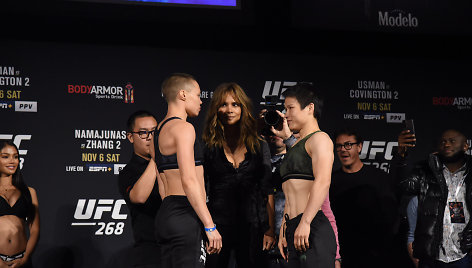 Rose Namajunas ir Zhang Weili