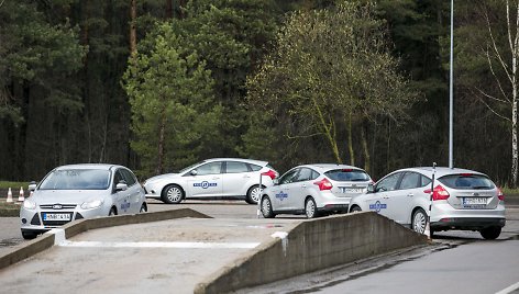 „Regitros“ praktinio B kategorijos egzamino automobiliai - „Ford Focus“