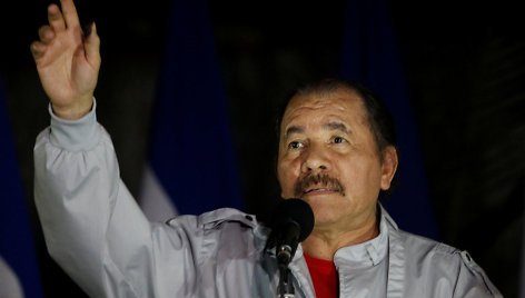 Nikaragvos prezidentas Danielis Ortega