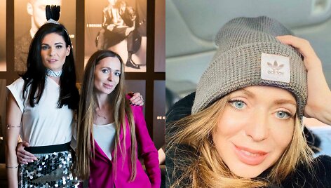 Julija Estko (1 nuotraukoje &ndash; kartu su stiliste Austėja Jablonskyte)