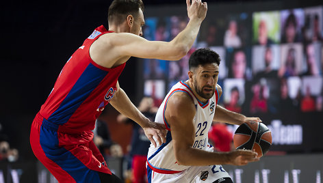 Eurolygos pusfinalis: CSKA – „Anadolu Efes“.