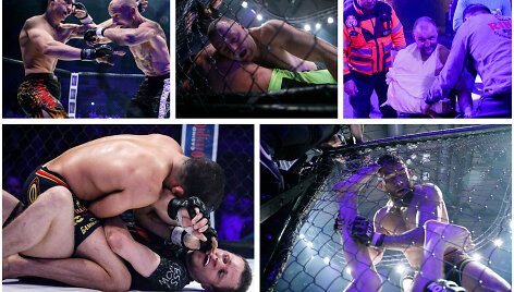 &bdquo;King of the cage&ldquo; turnyro akimirkos