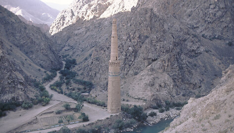 Džamo minaretas, 1978 m., Afganistanas