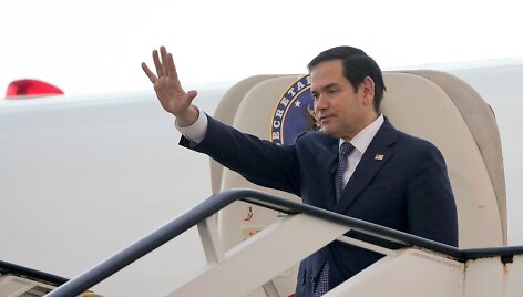 JAV valstybės sekretorius Marco Rubio / Mark Schiefelbein / via REUTERS