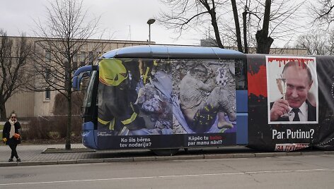 Autobusas Rygoje /  / AP