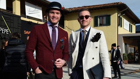 Gatvės stilius parodoje „Pitti Uomo“