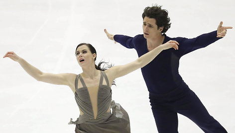 Tessa Virtue ir Scottas Moiras Japonijoje pasiekė naują pasaulio rekordą