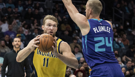 Domantas Sabonis ir Masonas Plumlee