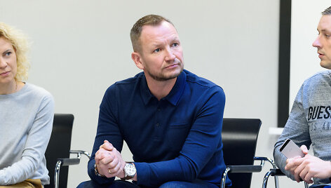 Mindaugas Bružas papasakojo savo neįtikėtiną istoriją Klaipėdos pedagogams, dalyvaujantiems projekto &bdquo;Svajonių komandos&ldquo; mokymuose