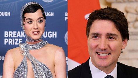 Katy Perry ir Justinas Trudeau