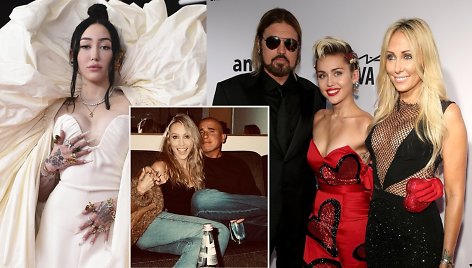 Miley Cyrus, Noah Cyrus, Tish Cyrus, Billy Ray Cyrus, Dominicas Purcellis