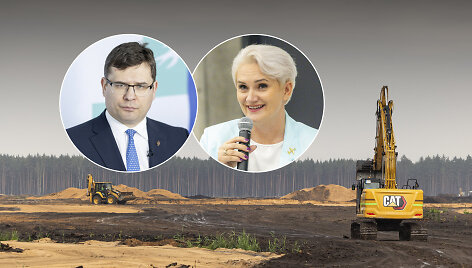 Laurynas Kasčiūnas ir Orijana Ma&scaron;alė