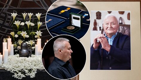 Atsisveikinimas su Algimantu Čekuoliu