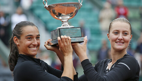 Caroline Garcia ir Kristina Mladenovič