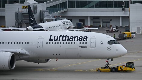 "Lufthansa" lėktuvas. / IMAGO/Manfred Segerer / IMAGO/Manfred Segerer
