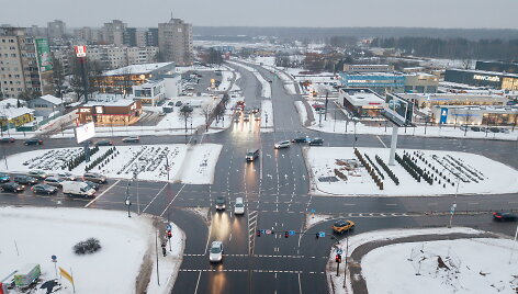 Savanorių ir &Scaron;iaurės prospektų sankryža