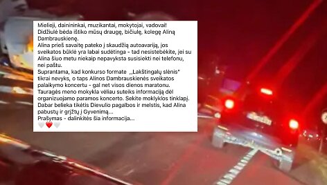 Avarijos asociatyvi nuotr. ir pra&scaron;ymas