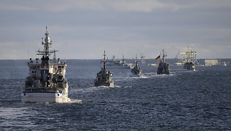 NATO laivai Baltijos jūroje
