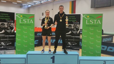 Kornelija Rili&scaron;kytė ir Alfredas Udra