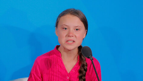 Greta Thunberg / &bdquo;Scanpix&ldquo; nuotr.